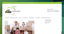 Desktop Screenshot of greenapplemoving.com